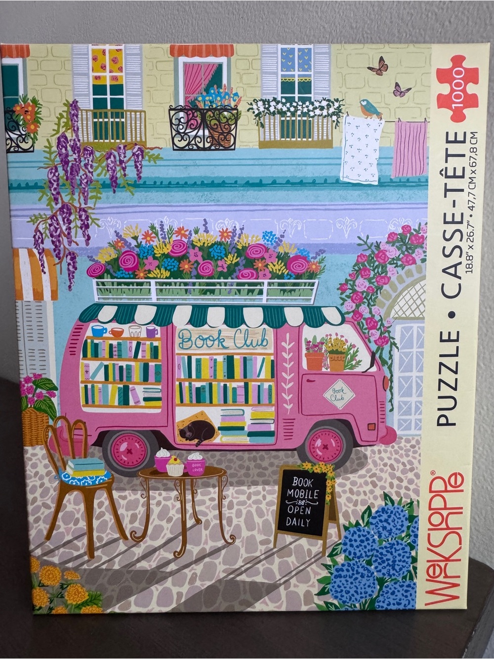 🧩 Werkshoppe Mobile Book Club – 1000 Piece Puzzle